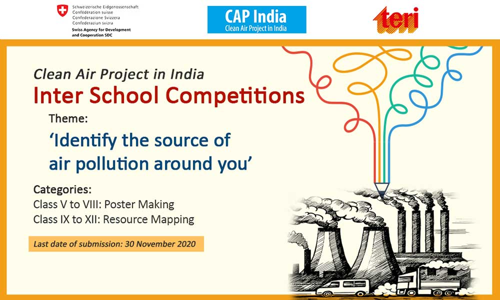 Inter School Competitions - Under Clean Air Project in India